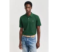 GANT Mens Forest Green Embroidered Shield Polo Shirt
