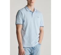 GANT Mens Fresh Blue Tipping Pique Polo Shirt