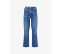 Gant Mens Gant Straight-Fit Mid-Rise Cotton-Blend Denim Jeans Mid Blue Worn In 34/32