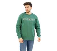 GANT Men's Graphic C-Neck Sweatshirt, Woody Green, XL