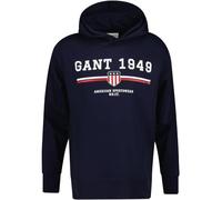 GANT Men's Graphic Hoodie Hooded Sweatshirt