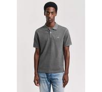 GANT REG EMB Archive Shield Polo Shirt, Grey Melange, S