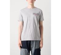 GANT Mens Grey Melange Regular Fit Graphic T-Shirt