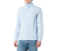 GANT Mens Half Zip Sweatshirt Fresh Blue S