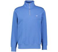 GANT Mens Half Zip Sweatshirt Rich Blue XL