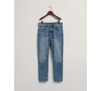 Gant Mens Hayes Jeans in Blue Cotton - Size 34 Extra Long
