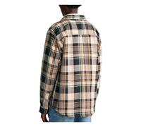 GANT Men's Heavy Twill Check Overshirt Putty L