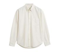 Gant Mens Heritage Long-Sleeved Shirt - Cream - Cream - XL - 100% Organic Cotton