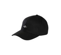 GANT Men's High Shield Cotton Cap, Black, One Size
