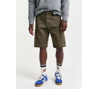 GANT Mens Juniper Green Relaxed Twill Cargo Short