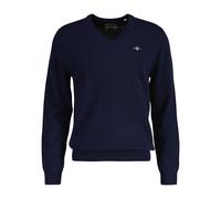 GANT Men's Knit Sweater, V-Neck, Wool - EXTRAFINE LAMBSWOOL V-NECK