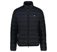 GANT Mens Light Down Jacket Quilted Puffer, Water-Repellent Stand Collar