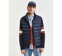 GANT Mens Light Down Padded Gilet - 433 Evening Blue