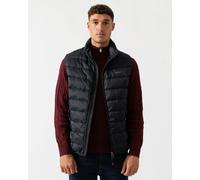GANT Mens Light Down Padded Gilet - 5 Black - 5 Black - XL