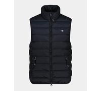 GANT Mens Light Down Shield Logo Gilet - 5 Black