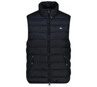GANT Mens Light Down Vest Quilted Puffer Water-Repellent Stand Collar