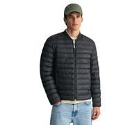 Gant Mens Light Padded Bomber Jacket - Black - M - Black - 100% Recycled Polyester