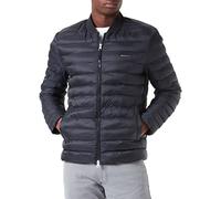 GANT Men's Light Padded Bomber Jacket, Black, S
