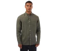 Gant Mens Linen Garment Dyed Regular Shirt - Green - 3XL - Green - 100% Linen
