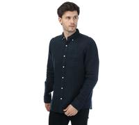 Gant Mens Linen Regular Shirt - Navy - S - Navy - 100% Linen