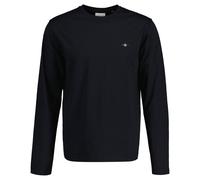 GANT Men's Long Sleeve - Regular Shield Ls, Shirt, Crew Neck, Sleeve, Cotton