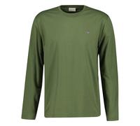 GANT Men's Long Sleeve - Regular Shield Ls, Shirt, Crew Neck, Sleeve, Cotton