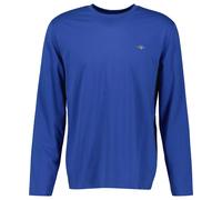 GANT Men's Long Sleeve - Regular Shield Ls, Shirt, Crew Neck, Sleeve, Cotton