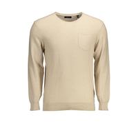 Gant Mens Longsleeve Crew Neck Knit Sweater - Nude Cotton - Size 2XL