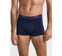 GANT Men's 3 Pack Core Trunks, Marine, L