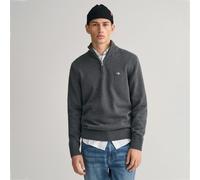 Gant Mens Micro Textured Half Zip Sweatshirt GT11827