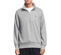 GANT Mens Half Zip Sweatshirt - Grey 093 - S