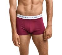GANT Men's Pack of 3 Boxers Shorts, White, S