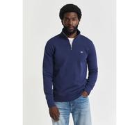 GANT Men's Reg Shield Half Zip Sweat Sweatshirt, Persian Blue, XL