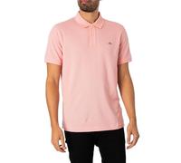 GANT Mens Piqué Polo Shirt Bubblegum Pink L