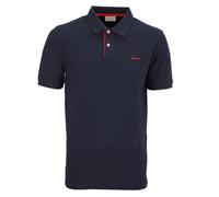 GANT Mens Contrast Pique Short Sleeve Polo Shirt Blue S