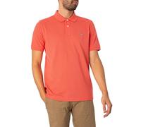 GANT Mens Piqué Polo Shirt Sunset Pink M