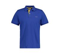 Gant Men's Contrast Short Sleeve Polo Shirt XL Blue