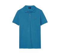 Gant Men's Polo Shirt - Pique Rugger,short Sleeve,Button Row, Plain Teal XL