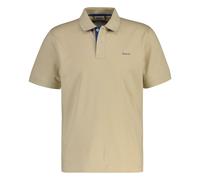 GANT Mens Polo Shirt - Regular Contrast Pique Rugger, Button Row, Cotton St