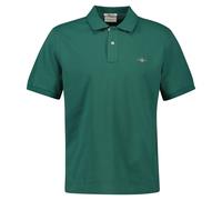GANT Mens Polo Shirt - Regular Shield,short Sleeve,Button Row, Pique, Embroidery