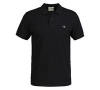 GANT Mens Polo Shirt - Slim Shield Pique Polo, short Sleeve, Button Row, Logo