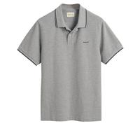 GANT Mens Polo Shirt - Tipping Pique Rugger,short Sleeve,Button Row, Logo, Uni