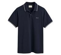 GANT Mens Polo Shirt - Tipping Pique Rugger,short Sleeve,Button Row, Logo, Uni