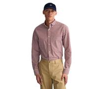 GANT Mens Poplin Gingham Shirt Red L
