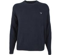 GANT Men's Pullover Sweater Jumper Size 5XL CASUAL COTTON CREW NECK BLUE