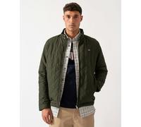 GANT Mens Quilted Windcheater Jacket - 368 Dark Moss Green - 368 Dark Moss Green - XXL