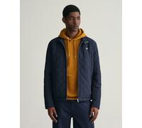 GANT Mens Evening Blue Quilted Windcheater Jacket