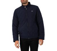 GANT Men's Quilted Windcheater Jacket, Blue