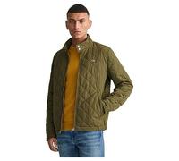 GANT Men's Quilted Windcheater Jacket, Juniper Green, Standard