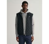 GANT Men's Quilted Windcheater Vest, Black, S